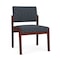 Lesro Lenox Armless Guest Chair, 22.5 in W 26 in L 31.5 in H LW1102 - alternate 1